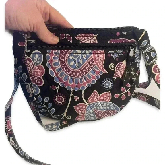 Vera Bradley quilted paisley shoulder bag - Picture 3 of 6